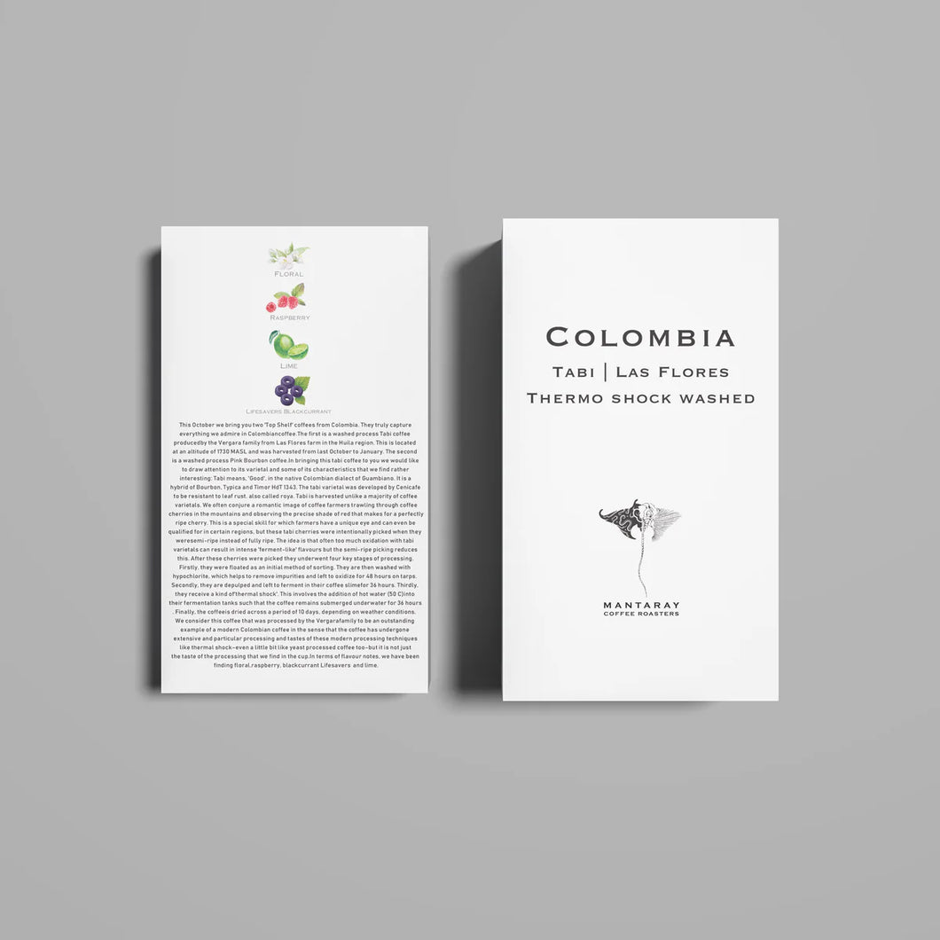 Mantaray COLOMBIA
TABI | LAS FLORES
THERMO SHOCK WASHED