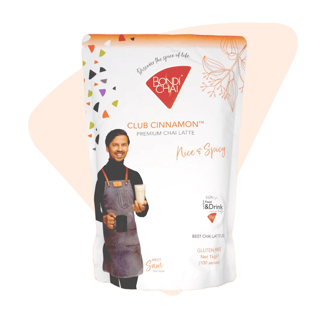 Bondi Chai Club Cinnamon 1kg Pack